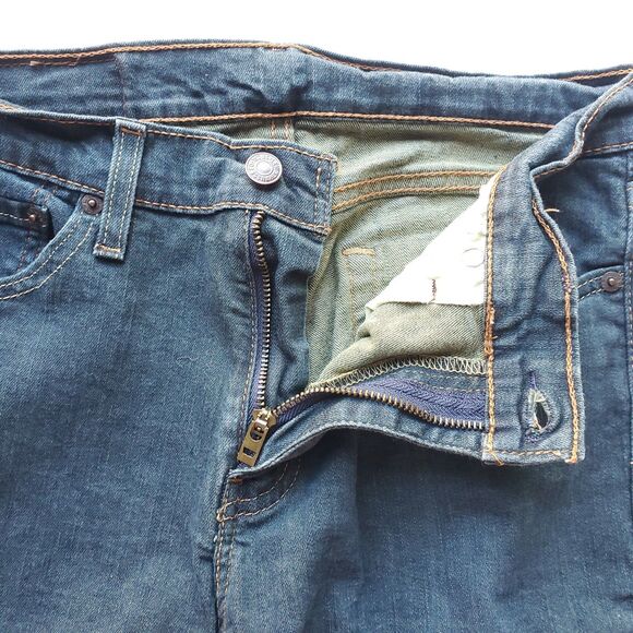 Levis 511 Slim Fit Mens Jeans 30 x 32 (Actual 29 x 30.5) Blue Denim Stretch - Picture 5 of 12